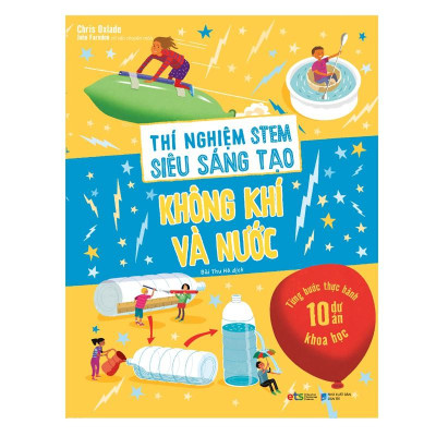 Sách Bộ Thí nghiệm stem siêu sáng tạo (Combo 4 cuốn)  - Bản Quyền