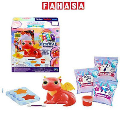 Đồ Chơi Móc Khóa Squishy DIY - Taba World 255102-7L - Rồng Blaze