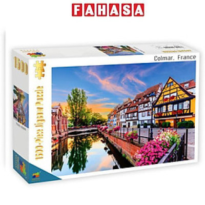 Bộ Tranh Ghép Hình Minh Châu - 60 x 80 cm (1500 Mảnh Ghép) - Colmar France