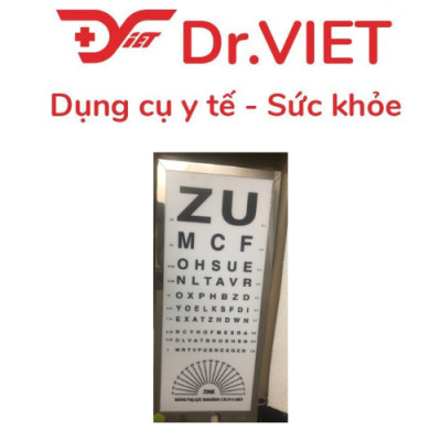 Đèn thị lực chữ ZU giúp kiểm tra thị lực tại nhà