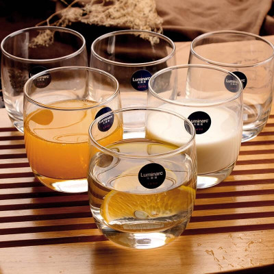 Bộ 6 cốc (ly) thủy tinh thấp Luminarc Vigne 310ml - G2574 | Hàng chính hãng