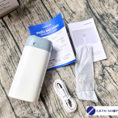 Máy Tăm Nước Không Dây LocknLock ENR116Mit- 170ML - 3 Chế Độ, 2 Đầu Tăm- Bảo Hành Chính Hãng