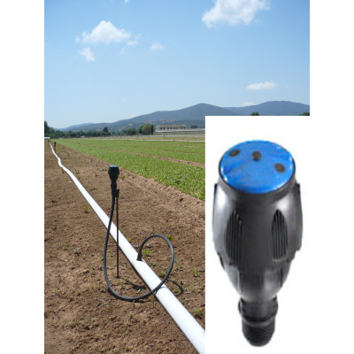 bộ 10 đầu phun meganet 360 độ xanh blue lưu lượng 450l/h