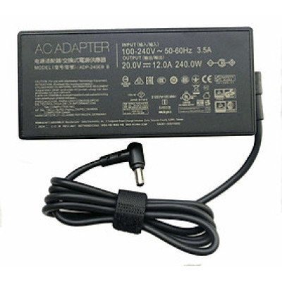 Sạc dành cho (AC Power Adapter) Laptop ASUS ROG Zephyrus M16 GU603HR RTX 3070 Charger 20V 12A 240W kèm dây nguồn - Hàng nhập khẩu