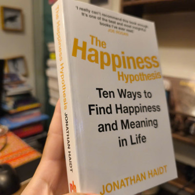 Sách - The Happiness Hypothesis: Ten Ways to Find Happiness & Meaning in Life by Jonathan Haidt / Nonfiction / Self help Book