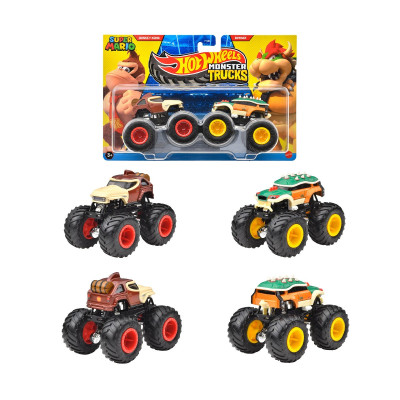 Monster Trucks Bộ Đôi Siêu Xe HW FYJ64M (Giao mẫu ngẫu nhiên)