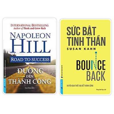 Sách - Combo Đường đến thành công + Sức bật tinh thần - FirstNews