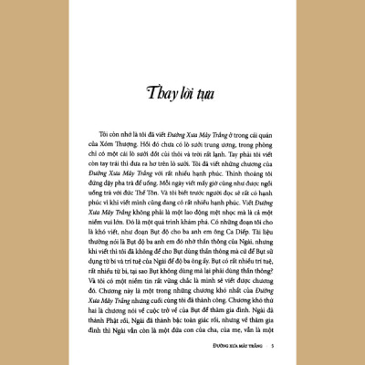 Đường Xưa Mây Trắng - Theo Gót Chân Bụt - Bìa Cứng (Tái Bản 2024) - Thích Nhất Hạnh