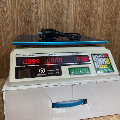 Cân tính tiền tối đa 40kg cao cấp xuất Hàn, cân tính tiền, cân điện tử
