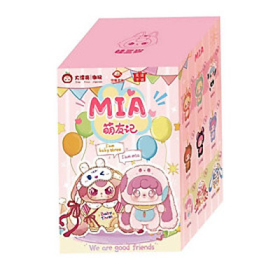 Plush Toy Đồ Chơi Nhồi Bông Baby Three & Mia - Good Friends DPL4312 (Giao mẫu ngẫu nhiên)