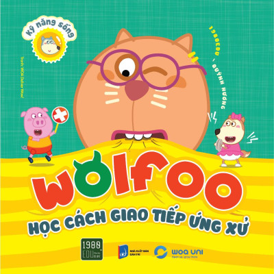 Combo 6 Cuốn Wolfoo Học Kỹ Năng Sống -  Bản Quyền
