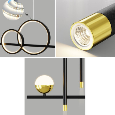 Đèn thả GOLDSEEE MONISA hiện đại trang trí phòng ăn, phòng khách cao cấp.