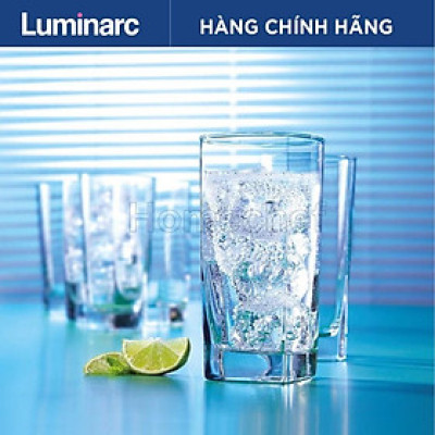 Bộ cốc thủy tinh dùng uống nước lọc, nước ép, Luminarc Island 6 chi tiết 220ML - D6318