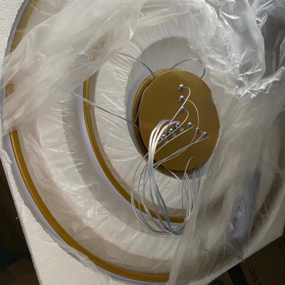 Đèn thả MONSKY ADELE 3 vòng 3 chế độ màu ánh sáng có điều khiển từ xa tiện dụng 20-40-60cm