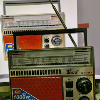 ĐÀI RADIO Pepe-310BTS Nhật bản - ĐÀI Năng Lượng Mặt Trời -Hàng Chính Hãng