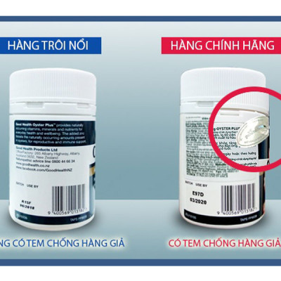 Tinh chất Hàu biển New Zealand GoodHealth Oyster Plus Hỗ trợ tăng cường sức khỏe nam giới - QuaTangMe Extaste