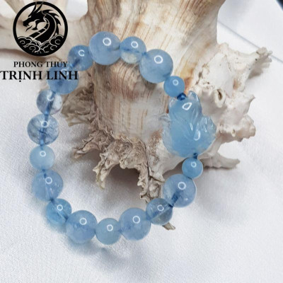 VÒNG HỒ LY - TỲ HƯU XANH BIỂN 10LY