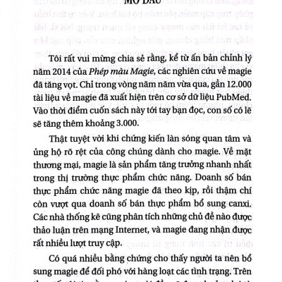 Sách - Phép Màu Magie - The Magnesium Miracle