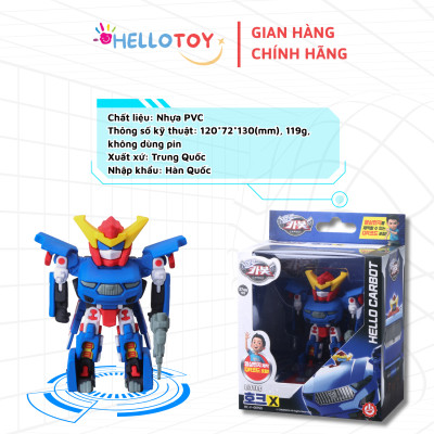 Đồ chơi Robot Little Hawk X Hello Carbot HC-F-009SD - Nhựa PVC - Kích thước 120*72*130mm - Tuổi 37+ - Hello Toy