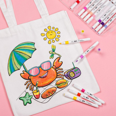 Hộp 36 Bút Lông Màu Acrylic Markers 1 Đầu - Colokit ACM-C005