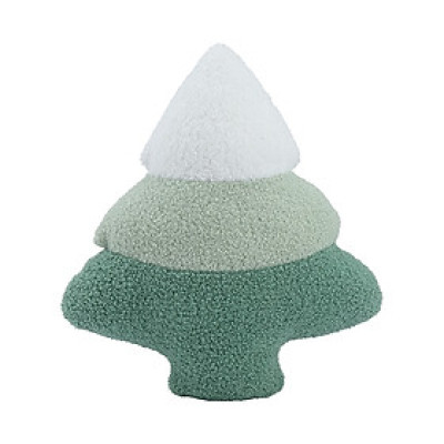 Gối Tựa Polyester LET IT SNOW-PENGUIN Màu Xanh Lá W40xD46xH10 Cm|Index Living Mall|Nội Thất Thái Lan