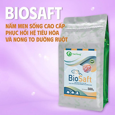 BIOSAFT - Nấm men sống cao cấp, phục hồi hệ men tiêu hóa và nong to đường ruột