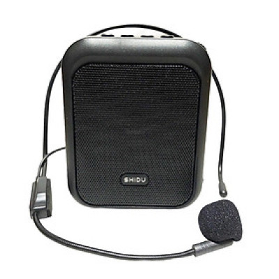 Loa Trợ Giảng Có Dây Hỗ Trợ Nghe Nhạc Bluetooth 5.0 SHIDU SD-M100 - Hàng Chính Hãng