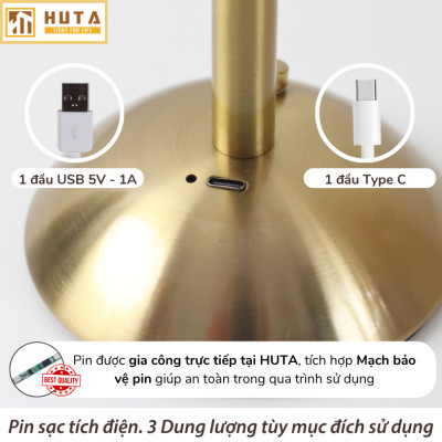 Đèn Led Quầy Bar HUTA Light For Life RESBED3 Cảm Ứng Tích Điện, Điều Chỉnh Ánh Sáng Vàng