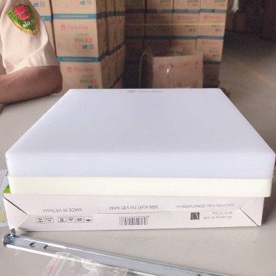 Đèn LED ốp trần cảm biến chuyển động có tích hợp cảm biến ánh sáng Rạng Đông Model: LN12.RAD 220x220/18w HL