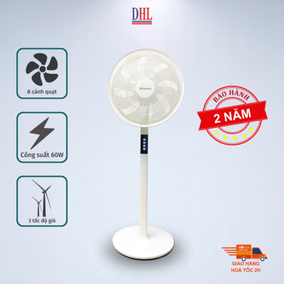 Quạt điện lửng Mitomo FCE-60HEV, công suất 60W mạnh mẽ, động cơ dây đồng - hàng chính hãng bảo hành 2 năm