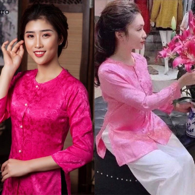 ĐỒ LAM ĐI CHÙA #Mã Freeship Xtra RP028 #BÀ BA GẤM Cao Cấp