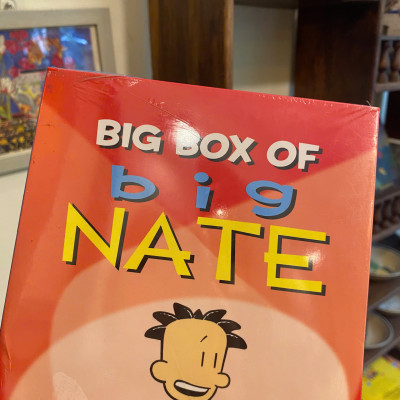 Sách - Big Box of Big Nate: Big Nate Box Set Volume 1-4 by Lincoln Peirce | English Children Book