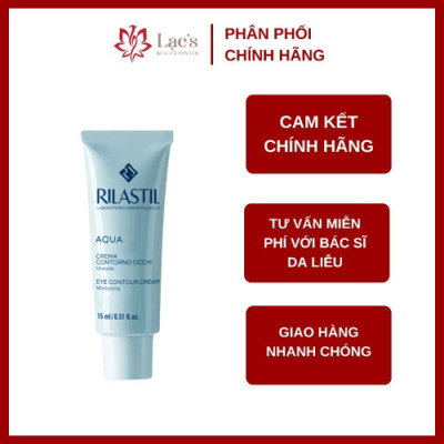 Rilastil Aqua Eye Contour Cream 15mL - kem dưỡng da mắt