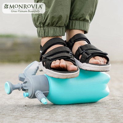 Bình xịt tưới cây MONROVIA 2 lít, phun sương tưới cây cảnh, vòi dài, tặng vòi ngắn, màu xanh, tiêu chuẩn Châu Âu