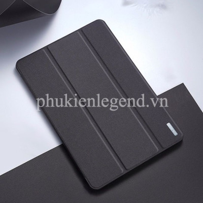 Bao da cho Samsung Tab S7 Fe , Tab S7 Plus , Tab S8 Plus Dux Ducis Domo chính hãng (có khay đựng bút) - Hàng Nhập Khẩu 