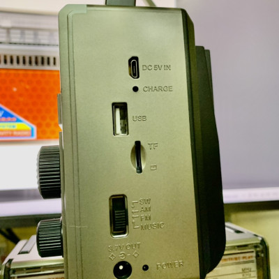 ĐÀI RADIO Pepe-310BTS Nhật bản - ĐÀI Năng Lượng Mặt Trời -Hàng Chính Hãng