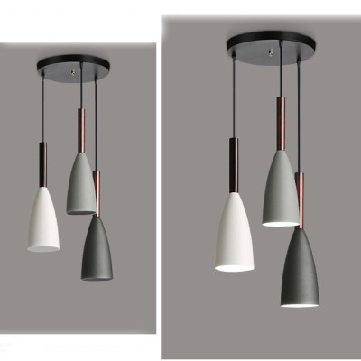 Đèn thả bàn ăn, phòng khách trang trí cao cấp PUCA lamp bộ 3 đèn