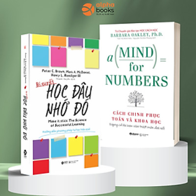 Combo Sách Phương Pháp Học Tập: Bí Quyết Học Đâu Nhớ Đó + Cách Chinh Phục Toán Và Khoa Học
