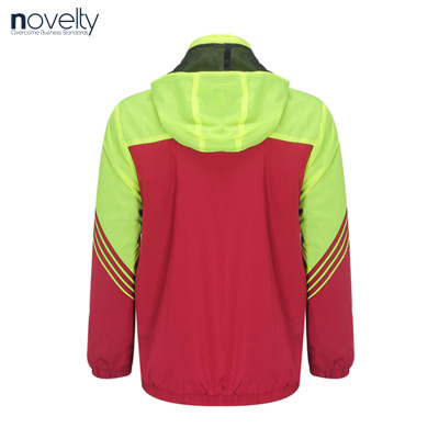 Áo Jacket nam Novelty 02 lớp nón rời thân phối màu xanh 1705622