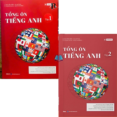 Sách - Tổng Ôn Tiếng Anh - Tập 1 + 2 (Moon)