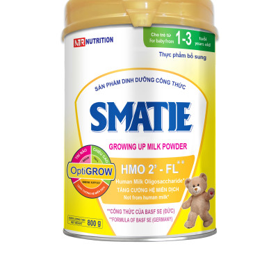SỮA CÔNG THỨC HMO SMATIE 1 LON 800G