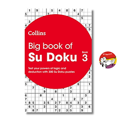 Sách - Big Book of Su Doku book 3: 300 puzzles | English Games Book / Ngoại văn Nhập khẩu