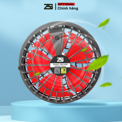 [BÁN CHẠY] Bộ Áo Điều Hoà ZASKY Nhật Bản Pin Dung Lượng 40.000mah Cao Cấp Chạy 18-20 Tiếng, Tặng Đá Khô Làm Mát, Bảo Hành 12 Tháng Lỗi 1 Đổi 1