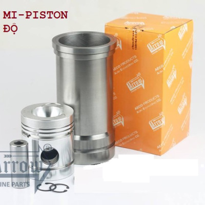 Cụm Piston - Xy lanh máy Misubishi 4HP SD4 (D=68mm) 
