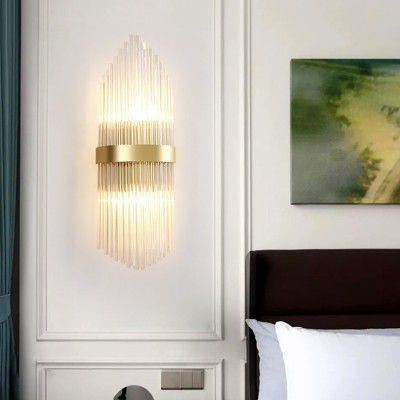 Đèn tường ZUDAN pha lê kiểu dáng độc đáo, trang trí nội thất sang trọng.