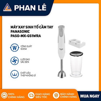 Máy xay sinh tố cầm tay Panasonic MX-GS1WRA - Hàng chính hãng