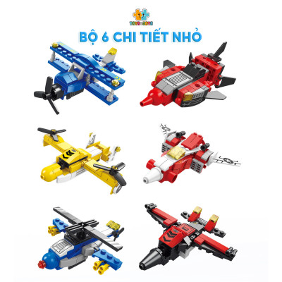 Đồ chơi lắp ráp Robot máy bay Ares - Toys&Joys