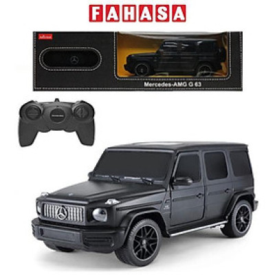Đồ Chơi Mô Hình Xe Điều Khiển Mercedes-Benz G63 AMG 1:24 - Rastar R95800-BLA - Màu Đen
