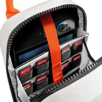 Túi Đeo Chéo Thời Trang TOMTOC GameOn-G49 Cho Nitendo Switch 2 Và Các Phụ Kiện Thiết Yếu Bảo Vệ An Toàn Và Đeo Linh Hoạt Hàng Chính Hãng