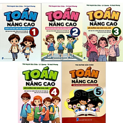 Sách - Toán Nâng Cao 1 2 3 4 5 - Biên Soạn Theo Chương Trình GDPT Mới (Combo/ Lẻ)